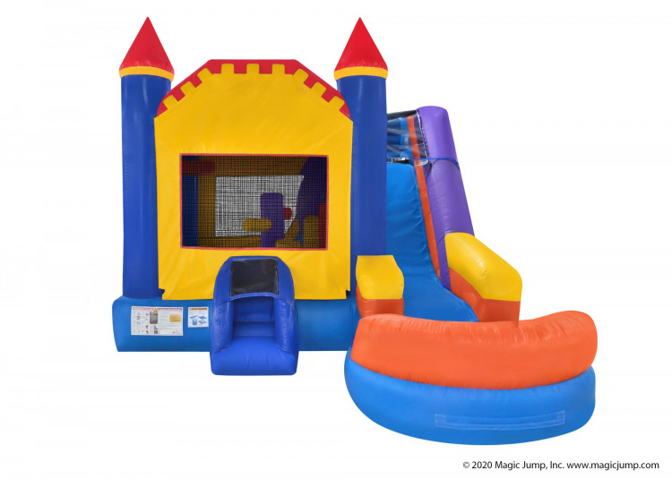 3-in-1 Castle Bounce House/Combo