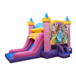Disney20Princess202 1708471171 Disney Princess Bounce House/Slide Combo
